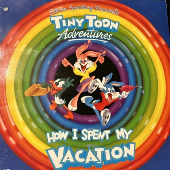 RARE Tiny Toon Adventures: How I Spent My Vacation (1991) - Laserdisc - Picture 1 of 6